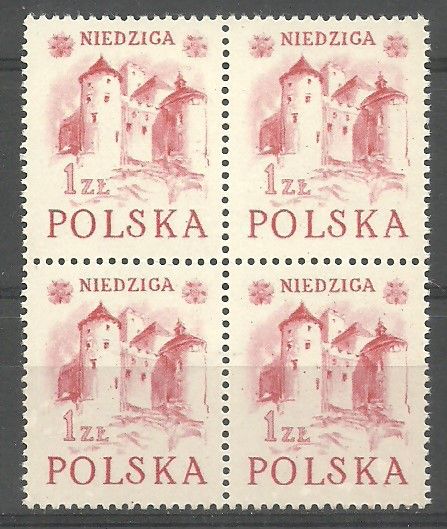 Znaczek Polska 1952 Mi 769I Fi 631I Czyste **