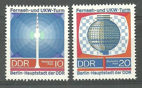 Znaczek NRD / DDR 1969 Mi 1509-1510 Czyste **