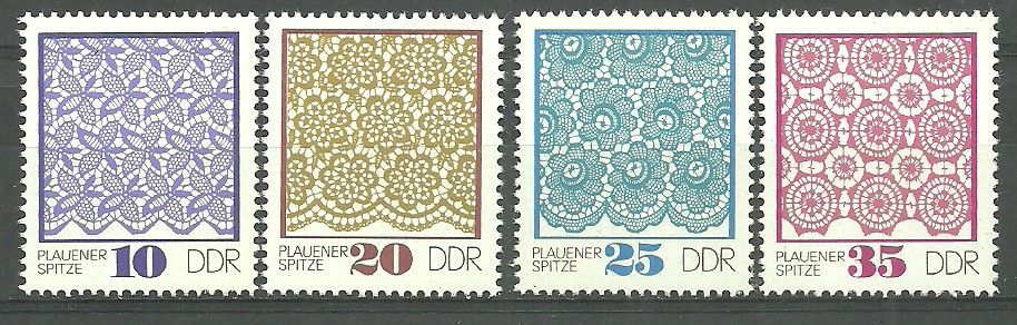 Znaczek NRD / DDR 1974 Mi 1963-1966 Czyste **