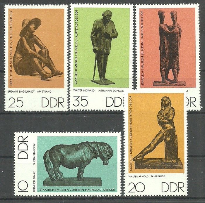 Znaczek NRD / DDR 1976 Mi 2141-2145 Czyste **