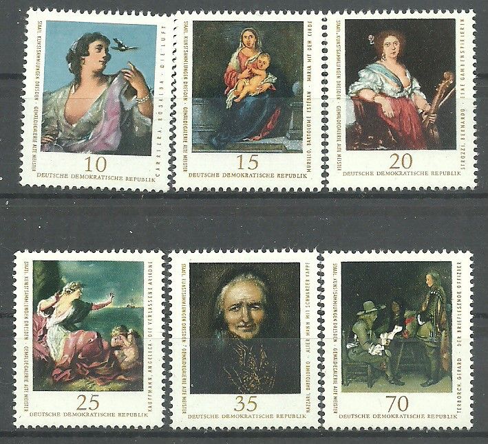 Znaczek NRD / DDR 1976 Mi 2193-2198 Czyste **