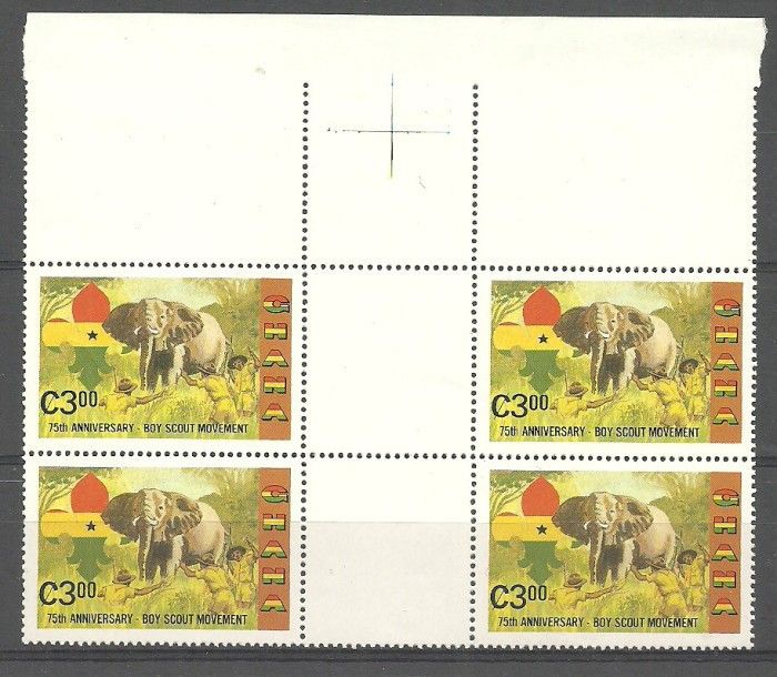Znaczek Ghana 1982 Mi 943 Czyste **