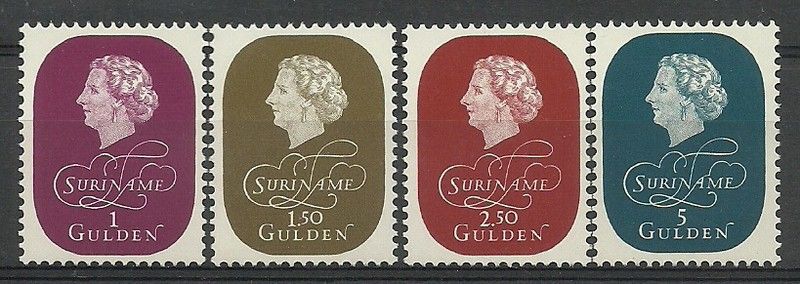 Znaczek Surinam 1959 Mi 366-369 Czyste **