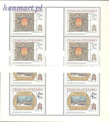 Znaczek Czechosłowacja 1984 Mi ark 2770-2771 Czyste **
