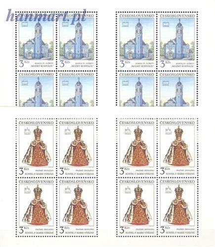 Znaczek Czechosłowacja 1991 Mi 3096-3097 Czyste **