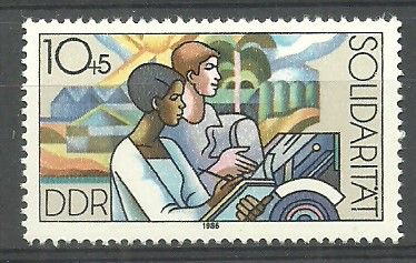 Znaczek NRD / DDR 1986 Mi 3054 Czyste **