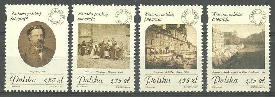 Znaczek Polska 2008 Mi 4346-4349 Fi 4196-4199 Czyste **