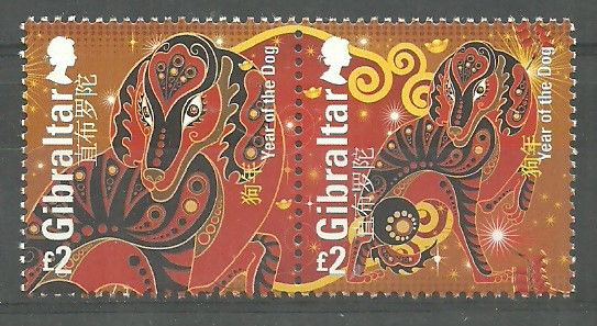 Znaczek Gibraltar 2018 Mi 1836-1837 Czyste **