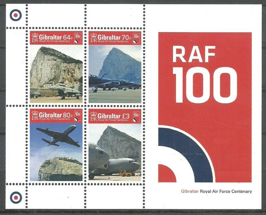 Znaczek Gibraltar 2018 Mi bl 132 Czyste **