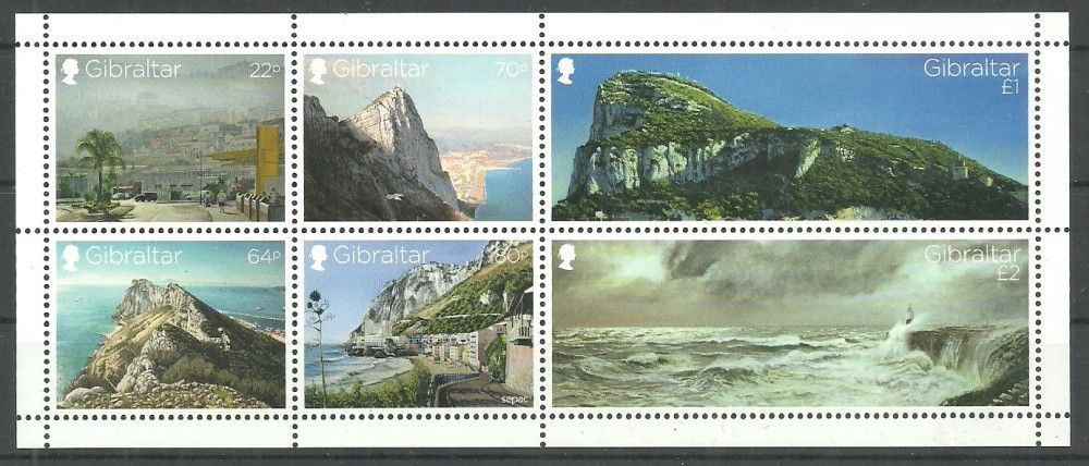 Znaczek Gibraltar 2018 Mi bl 133 Czyste **