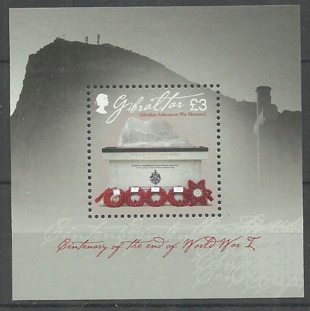 Znaczek Gibraltar 2018 Mi bl 135 Czyste **