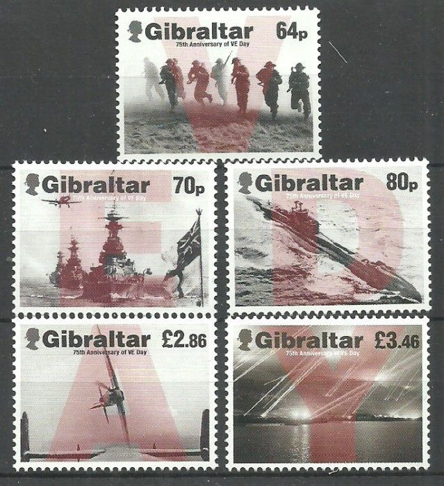 Znaczek Gibraltar 2020 Mi 1950-1954 Czyste **
