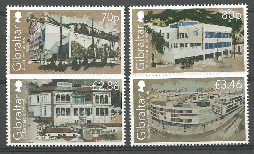 Znaczek Gibraltar 2020 Mi 1959-1962 Czyste **