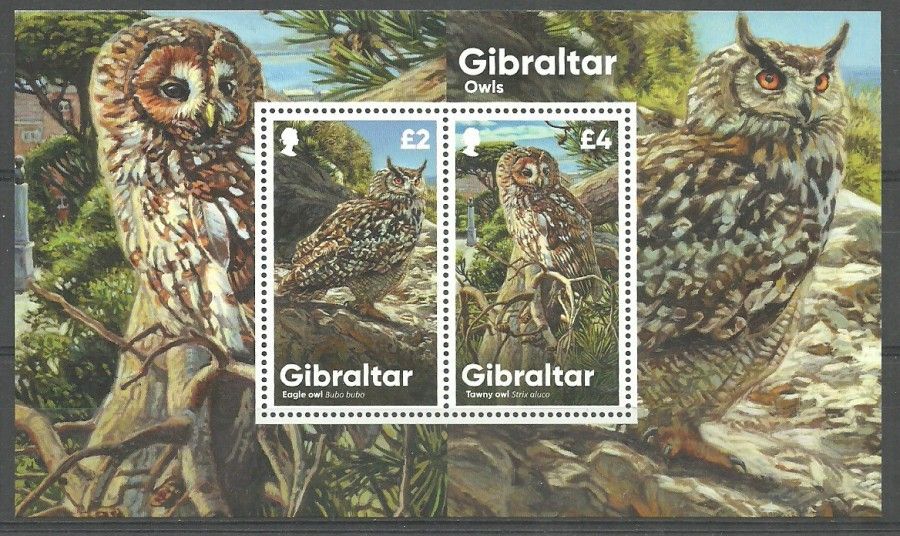 Znaczek Gibraltar 2020 Mi bl 143 Czyste **