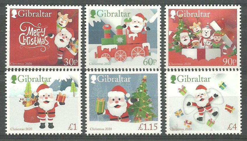 Znaczek Gibraltar 2020 Mi 1988-1993 Czyste **