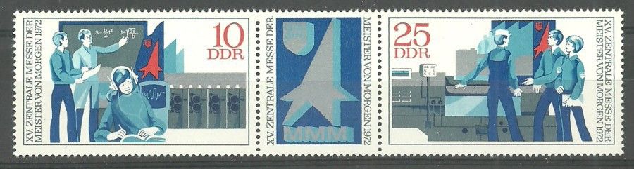 Znaczek NRD / DDR 1972 Mi 1799-1800 Czyste **