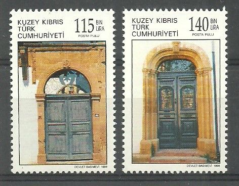 Znaczek Cypr Północny 1998 Mi 471-472 Czyste **