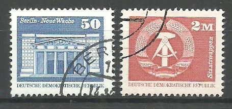 Znaczek Niemcy 1980 Mi abo 2549-2550 Stemplowane