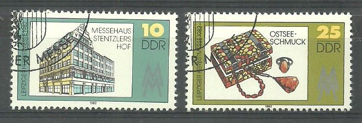 Znaczek Niemcy 1982 Mi abo 2733-2734 Stemplowane