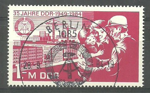 Znaczek NRD / DDR 1984 Mi abo 2896 Stemplowane