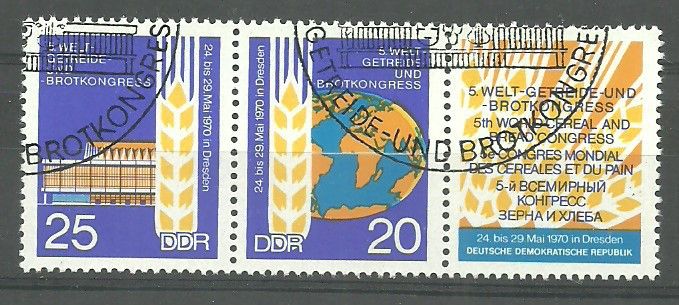 Znaczek NRD / DDR 1970 Mi abo 1575-1576 Stemplowane