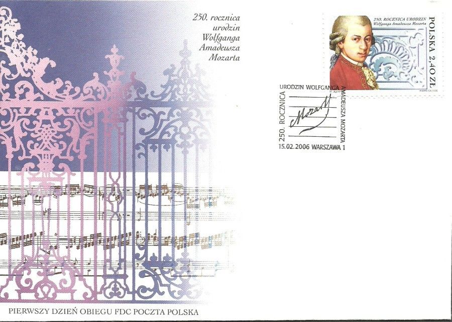 Znaczek Polska 2006 Mi 4229 Fi 4079 FDC