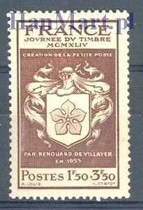 Znaczek Francja 1944 Mi 672 Czyste **