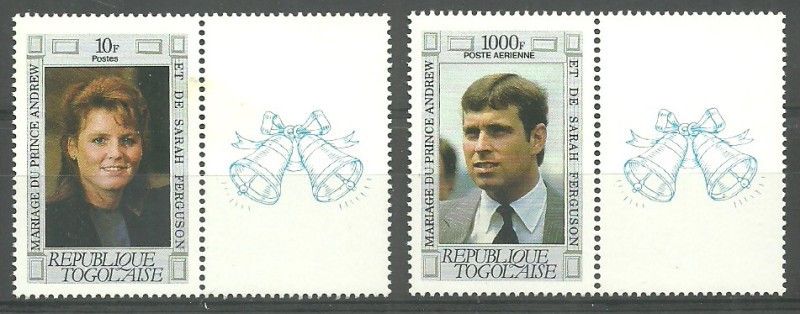 Znaczek Togo 1986 Mi 1976-1977 Czyste **