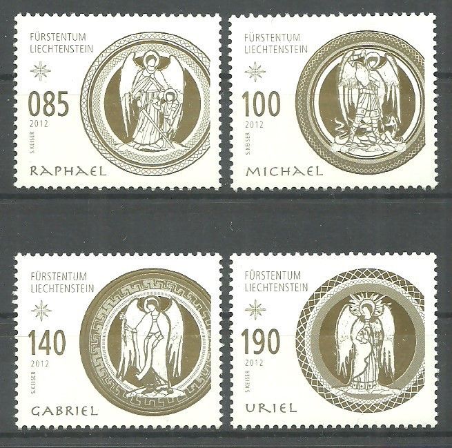 Znaczek Liechtenstein 2012 Mi 1656-1659 Czyste **