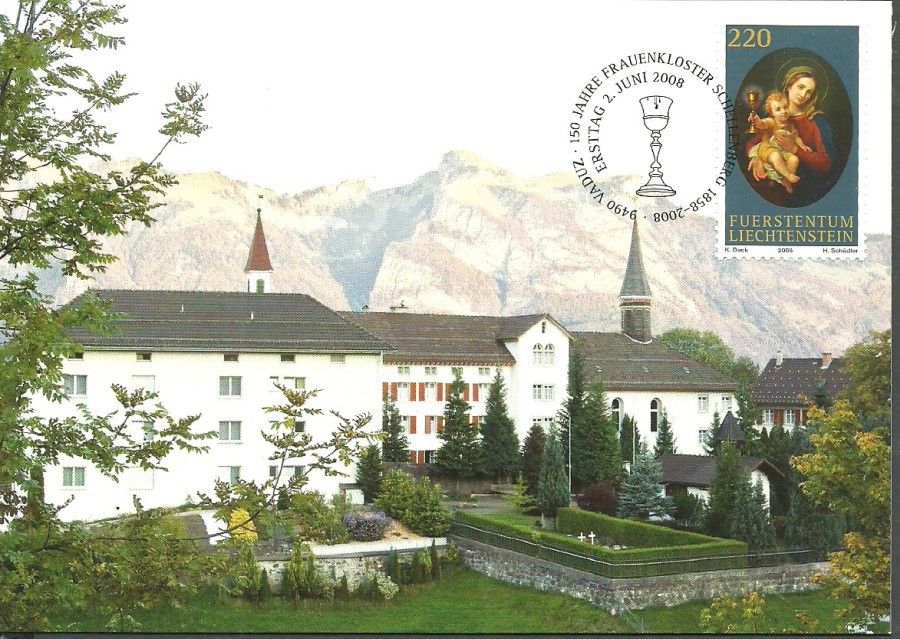 Znaczek Liechtenstein 2008 Mi 1478 Karta Max