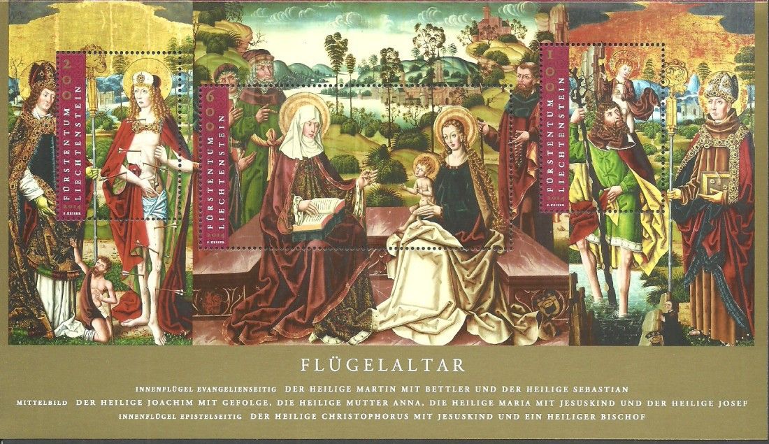 Znaczek Liechtenstein 2014 Mi bl 25 Czyste **