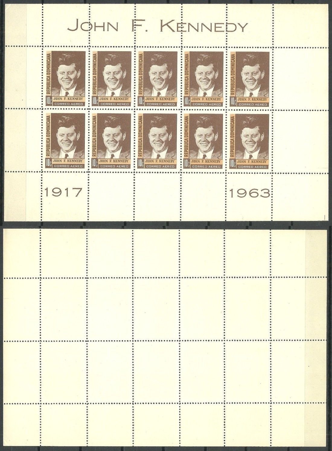 Znaczek Dominikana 1964 Mi ark 842 Czyste **