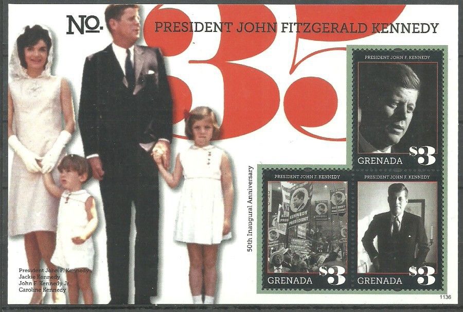 Znaczek Grenada 2011 Mi ark 6461-6463 Czyste **