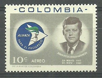 Znaczek Kolumbia 1963 Mi 1050 Czyste **