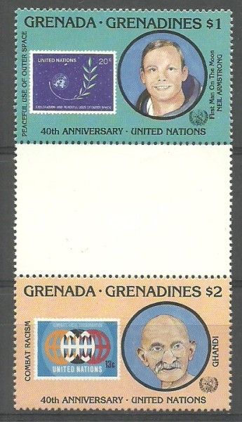 Znaczek Grenada i Grenadyny 1985 Mi 717-718 Czyste **