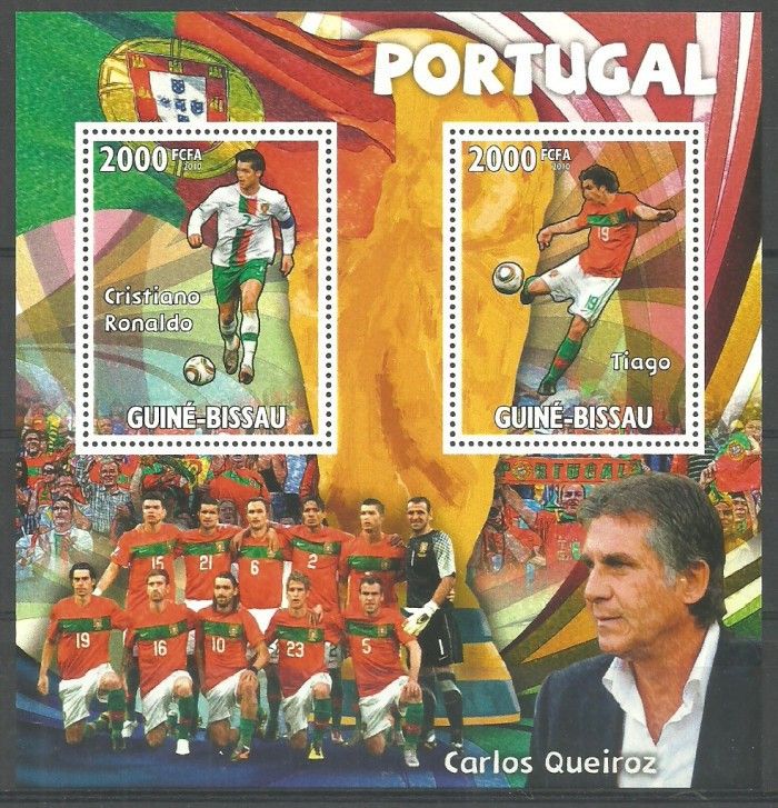 Znaczek Gwinea Bissau 2010 Mi bl 797 Czyste **