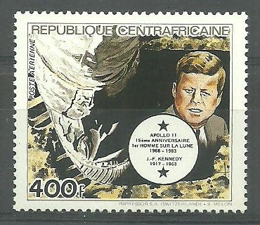 Znaczek Republika Środkowoafrykańska 1984 Mi 1010 Czyste **