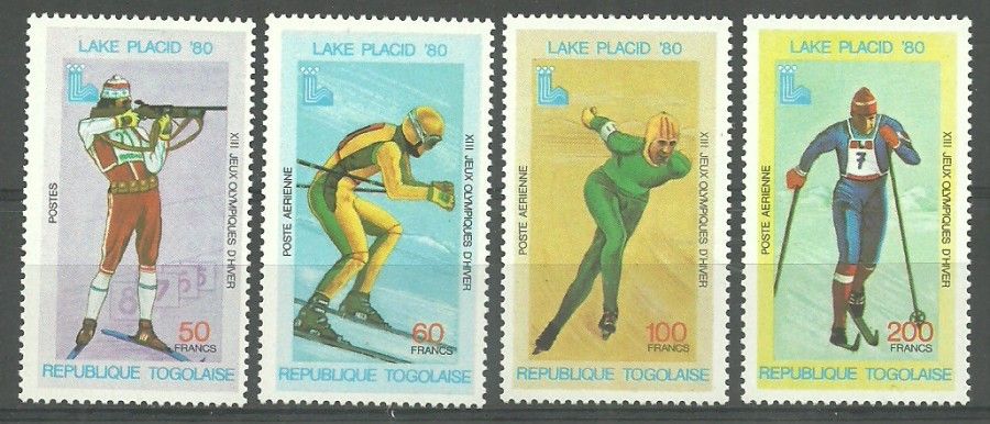 Znaczek Togo 1980 Mi 1414-1417 Czyste **