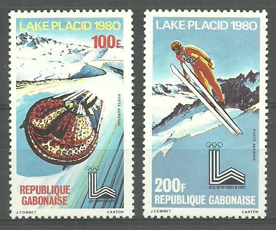 Znaczek Gabon 1986 Mi 720-721 Czyste **