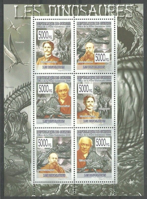 Znaczek Gwinea 2008 Mi ark 5509-5514 Czyste **
