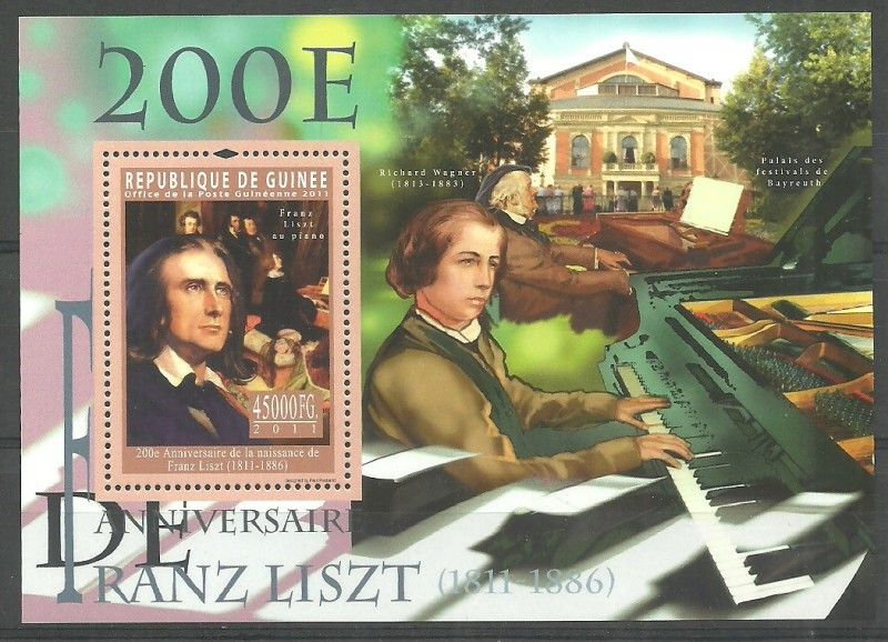 Znaczek Gwinea 2011 Mi bl 1951 Czyste **