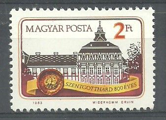 Znaczek Węgry 1983 Mi 3608 Czyste **