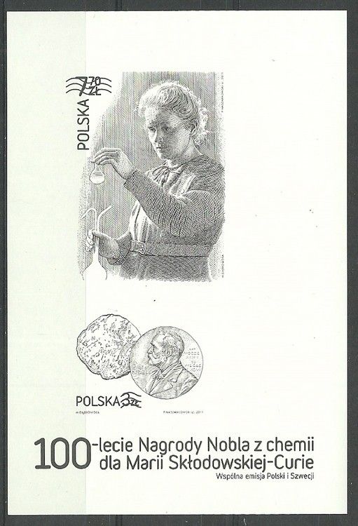 Znaczek Polska 2011 Mi bl 201ND Fi bl 233 ND Czyste **