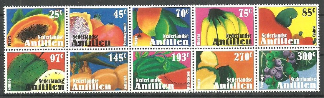 Znaczek Antyle Holenderskie 2005 Mi 1391-1400 Czyste **