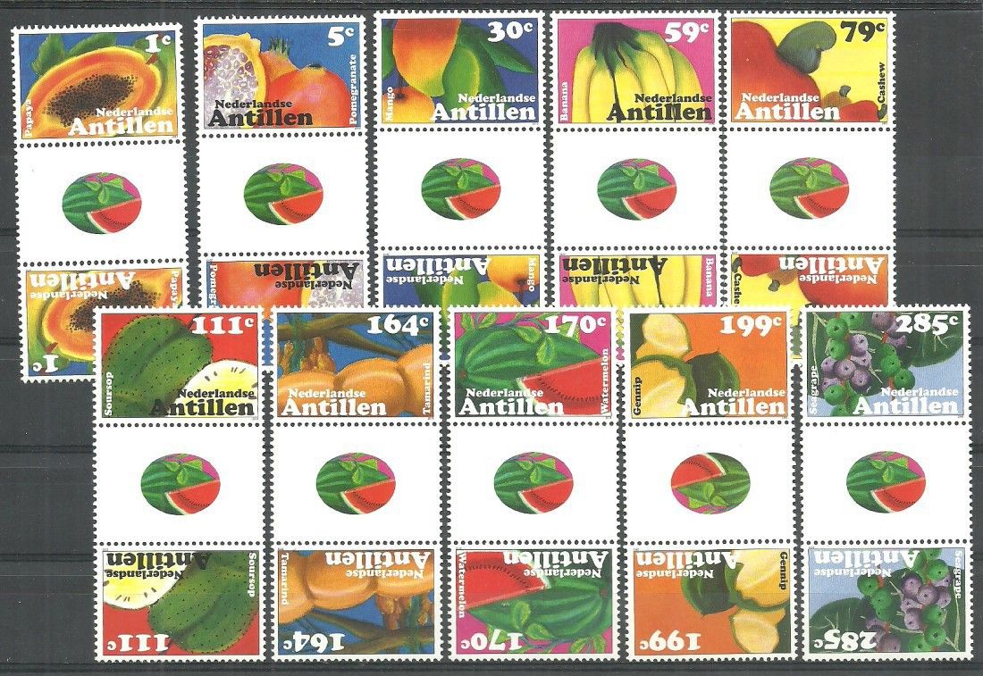 Znaczek Antyle Holenderskie 2010 Mi 1813-1822 Czyste **