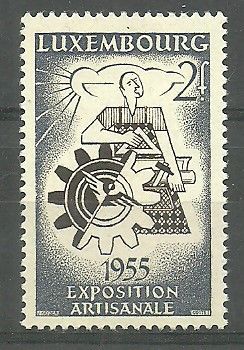 Znaczek Luksemburg 1955 Mi 535 Czyste **