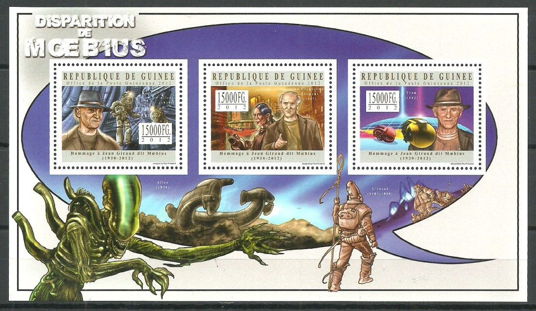 Znaczek Gwinea 2012 Mi ark 9404-9406 Czyste **