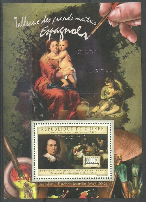 Znaczek Gwinea 2012 Mi bl 2195 Czyste **