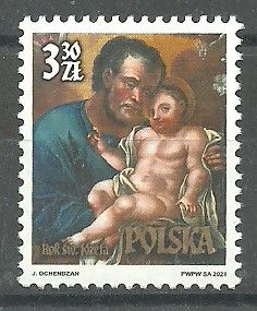 Znaczek Polska 2021 Mi 5298 Fi 5148 Czyste **