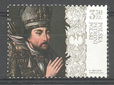 Znaczek Polska 2021 Mi 5302 Fi 5152 Czyste **